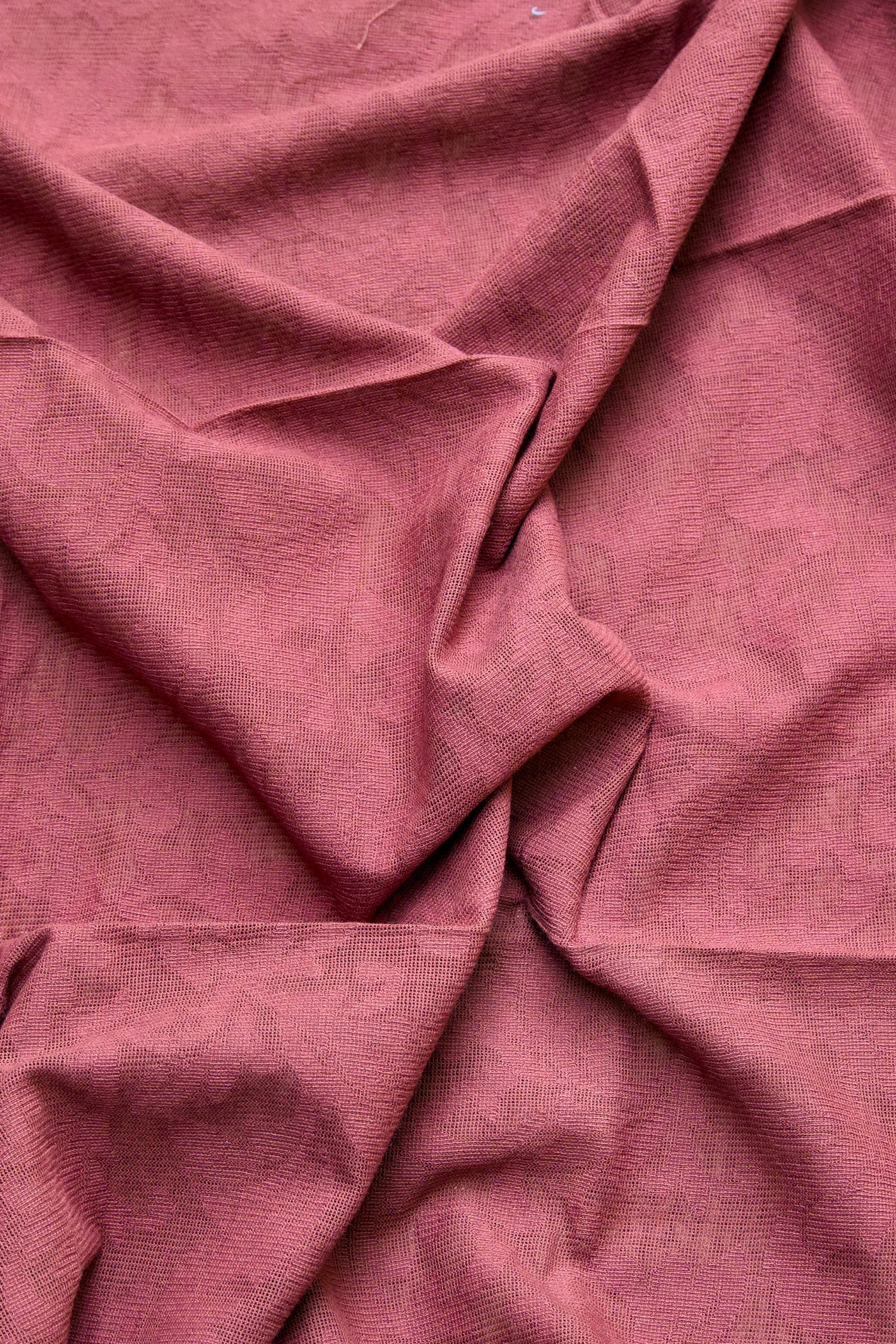Green & Maroon Mangalagiri Cotton Saree